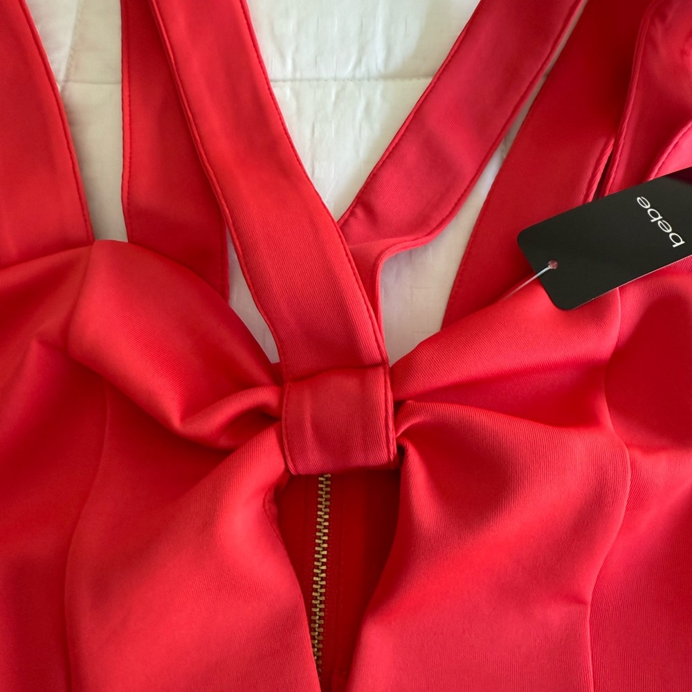 Red Polyester Garment